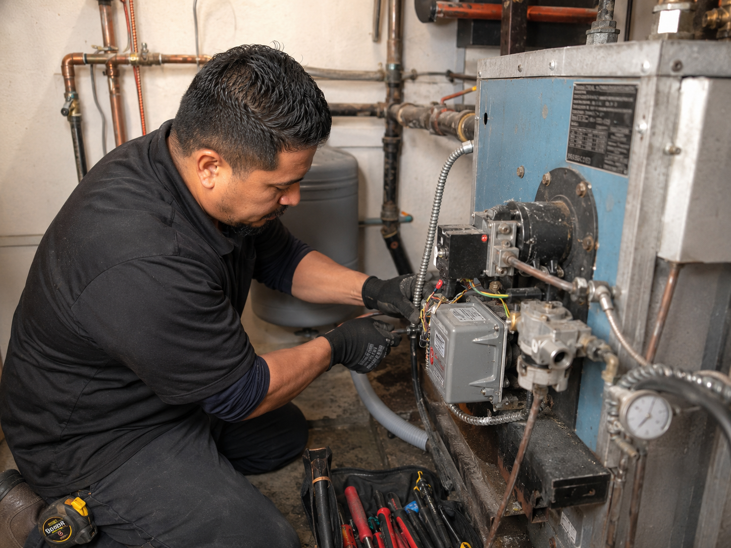 Steam & water boiler