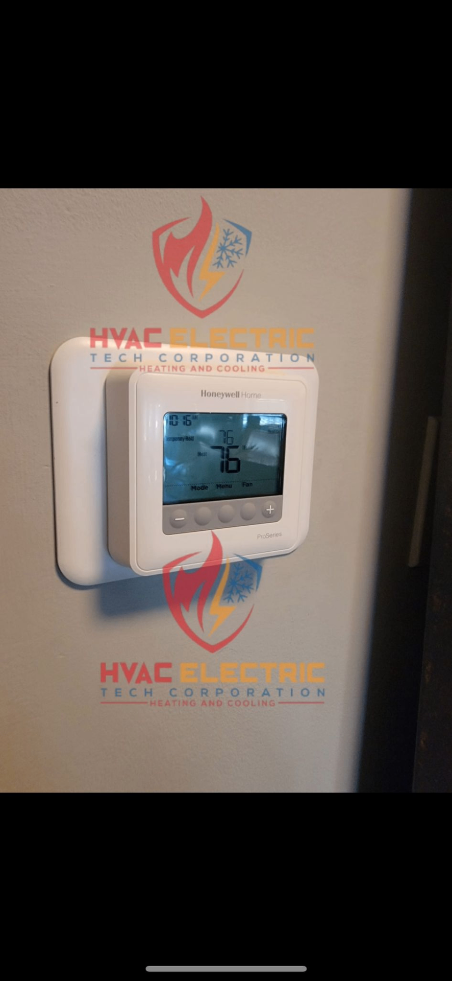 Thermostat installation